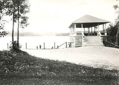 Lake Scranton, Scranton, PA in 1905 photo print