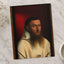 Portrait of a Carthusian art print by Petrus Christus (1446)