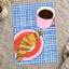 Cup of Coffee and Croissant by Beatriz Camaleão Art Print Wall Decor