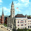 Custom House, Nashville, TN vintage print