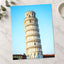 Leaning Tower of Pisa in Italy Photo Print Wall Decor