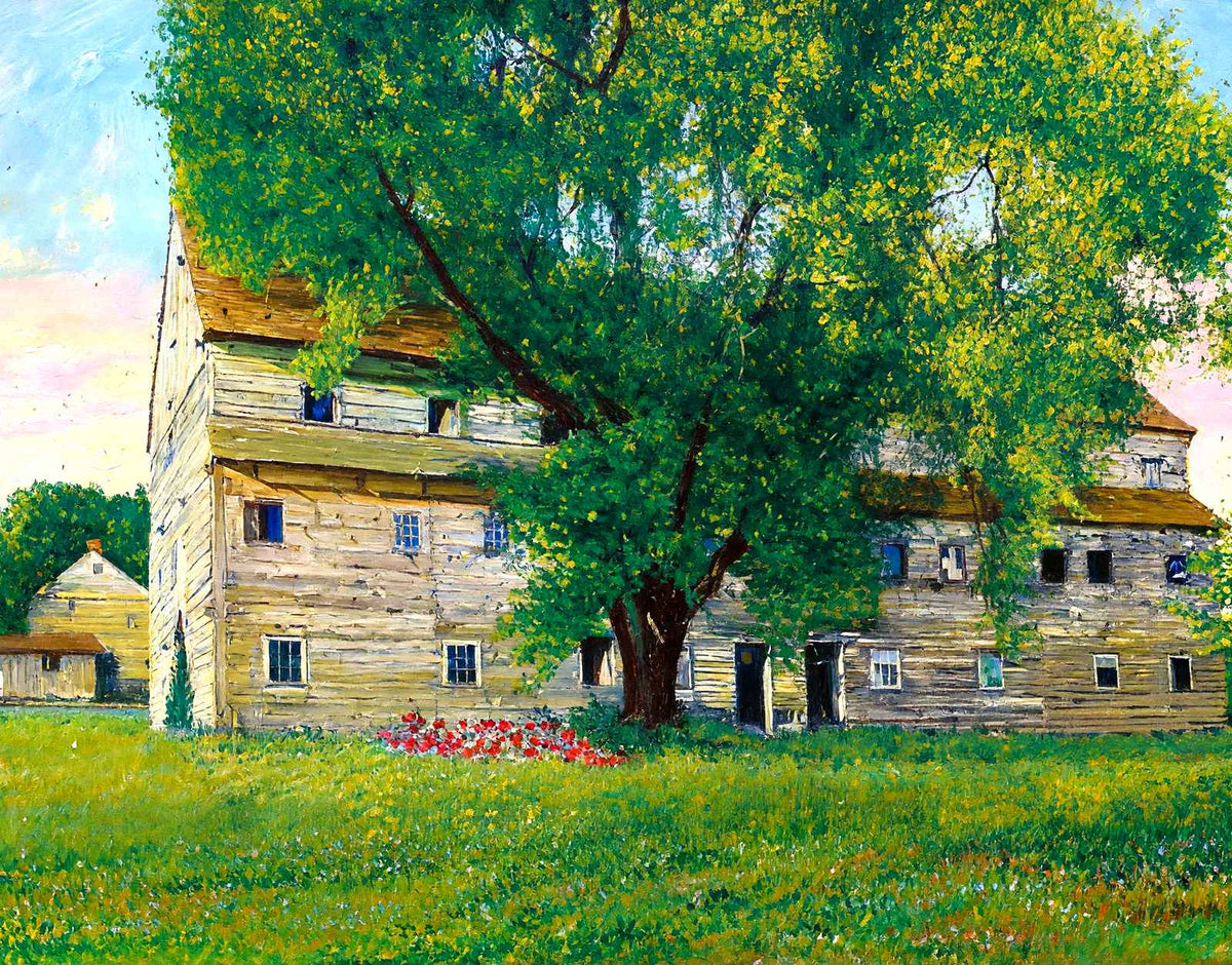 Brother House, Ephrata, PA in 1907 art print