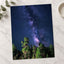 Trees and Milky Way by Arnaud Mariat Photo Print Wall Decor