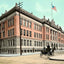 Boys High School, Reading PA in 1907 vintage print
