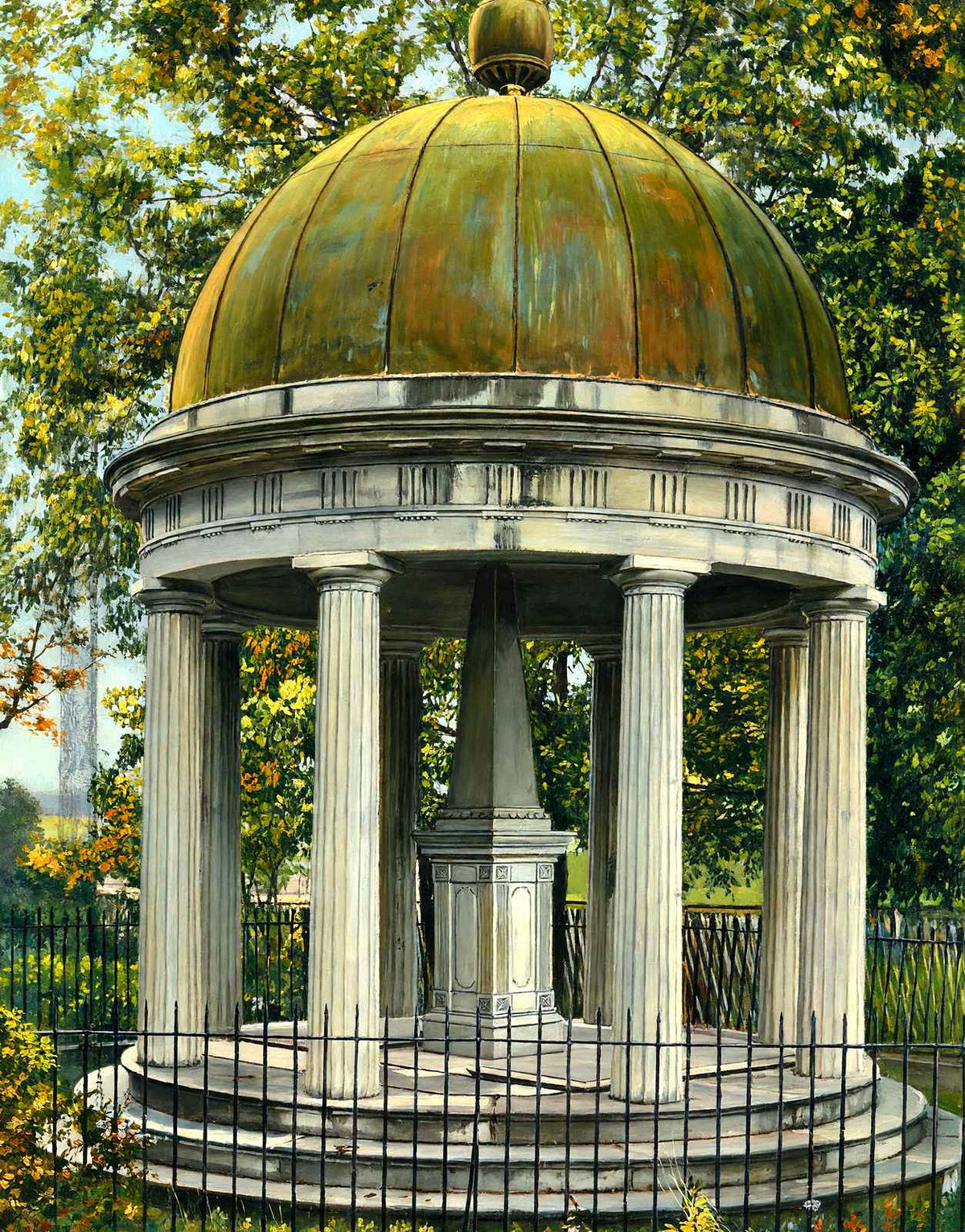 Andrew Jackson's Tomb at the Hermitage, TN art print
