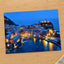Vernazza Village at Night in Italy Photo Print Wall Decor