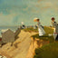 On the Beach, Long Branch, New Jersey art print by Winslow Homer (1869)
