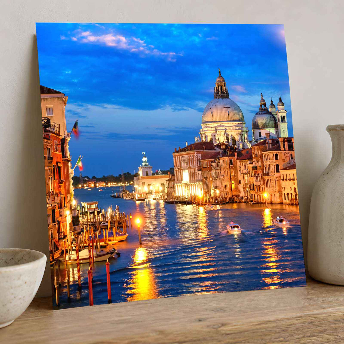 Venice Grand Canal, Santa Maria Della Salute Photo Print Wall Decor