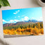 Beautiful Mountain Peak in Alaska Photo Print Wall Decor