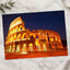 Roman Colosseum Glowing Warm Photo Print Wall Decor