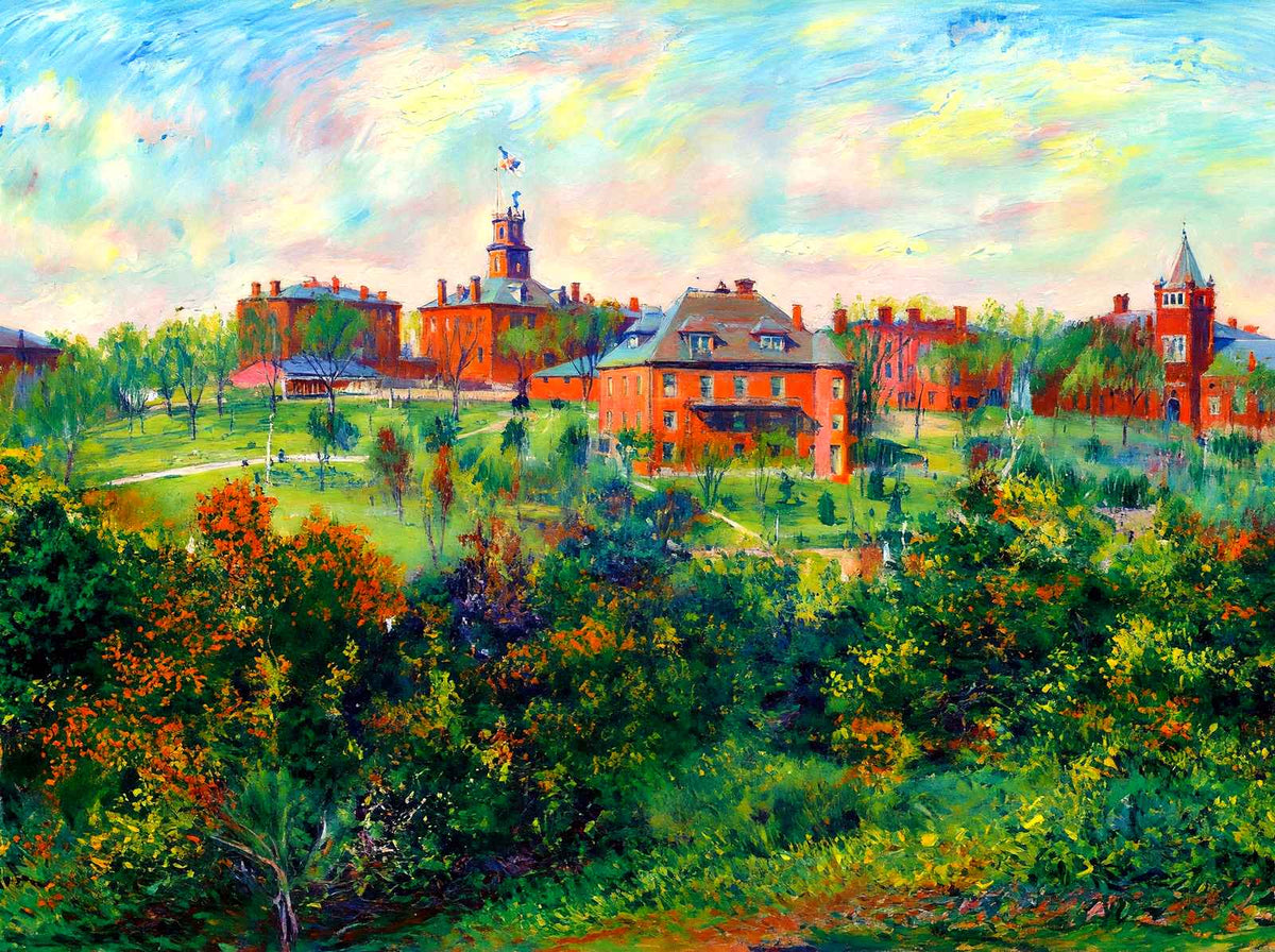 University of Tennessee, Knoxville, TN (1907) art print