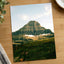 Majestic Mountain Rises Above Green Meadow by Hans Photo Print Wall Decor