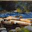 Hudson River fine art print by Winslow Homer (1892)