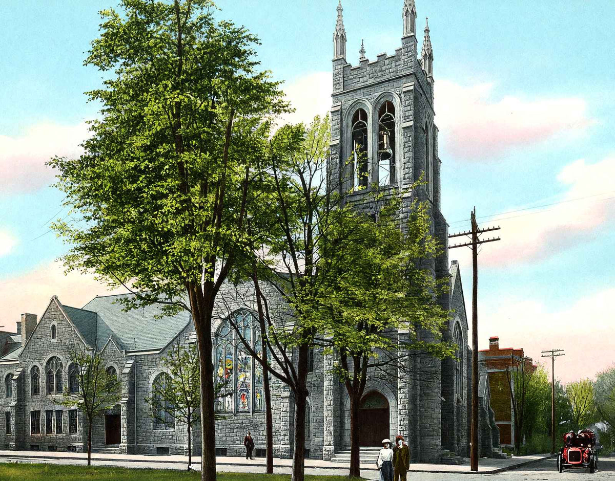 Second Presbyterian Church, Knoxville, TN vintage print
