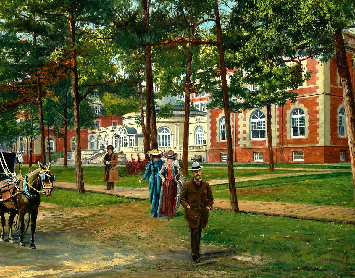 Laurel in the Pines, Lakewood, NJ in 1905 art print