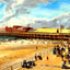 Young's Pier, Atlantic City, NJ in 1902 art print