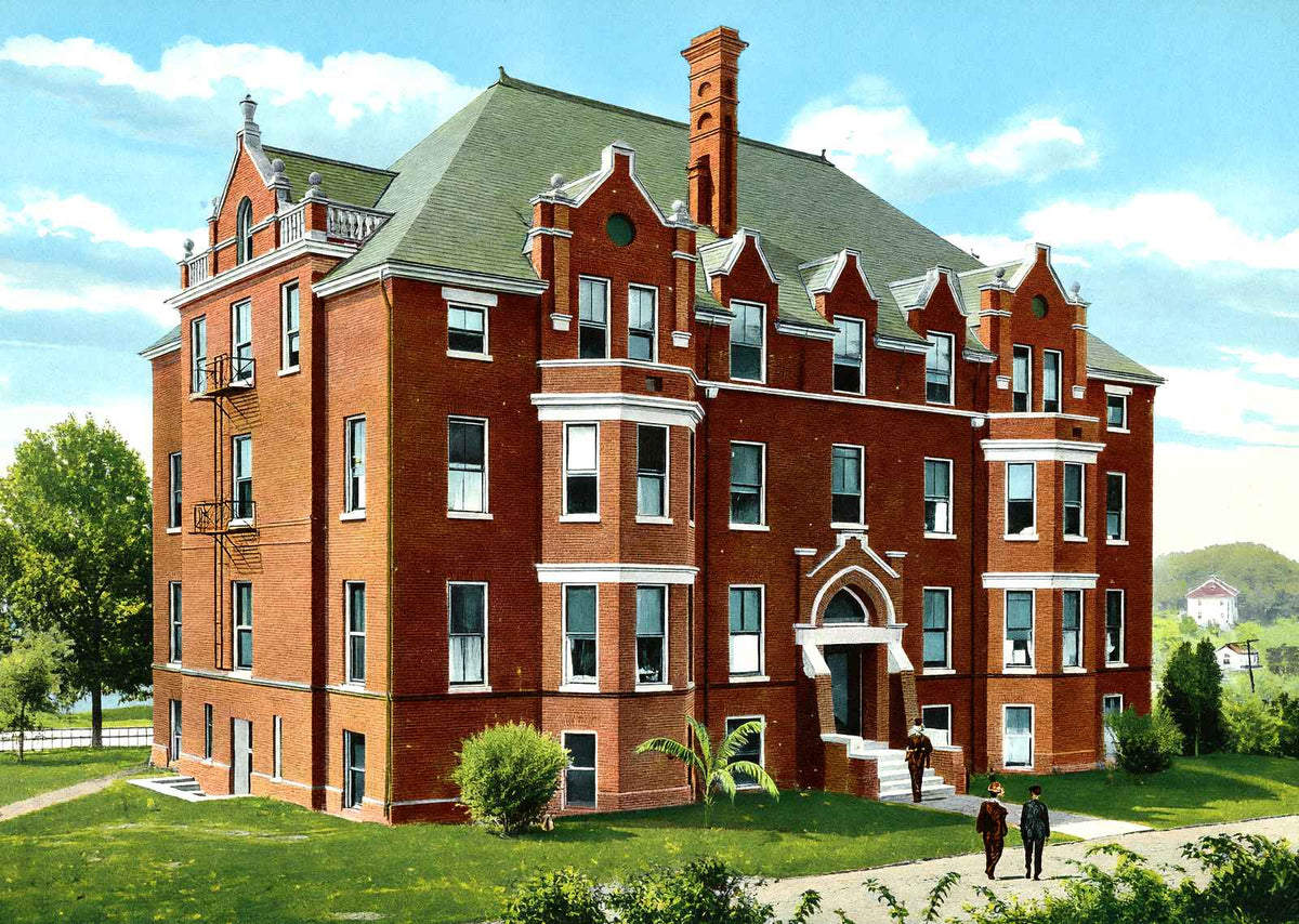 Barbara Blount Building, UT Knoxville, TN vintage print