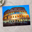 Colosseum Illuminated at Night in Rome Photo Print Wall Decor