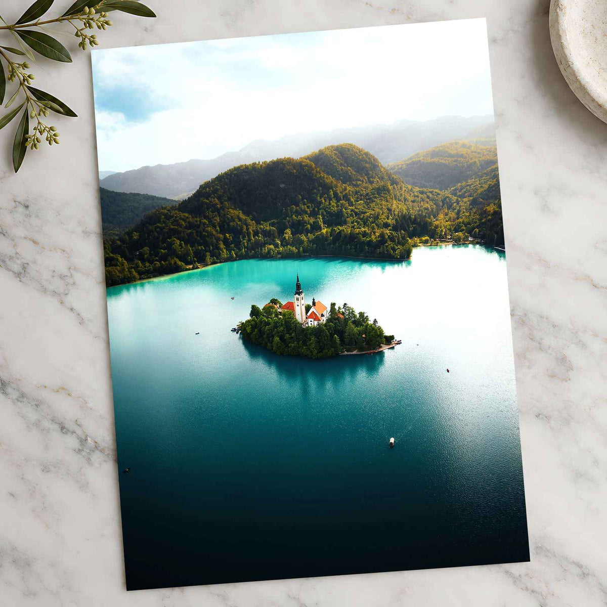 Bled Island, Solvenia by Johannes Kopf Photo Print Wall Decor