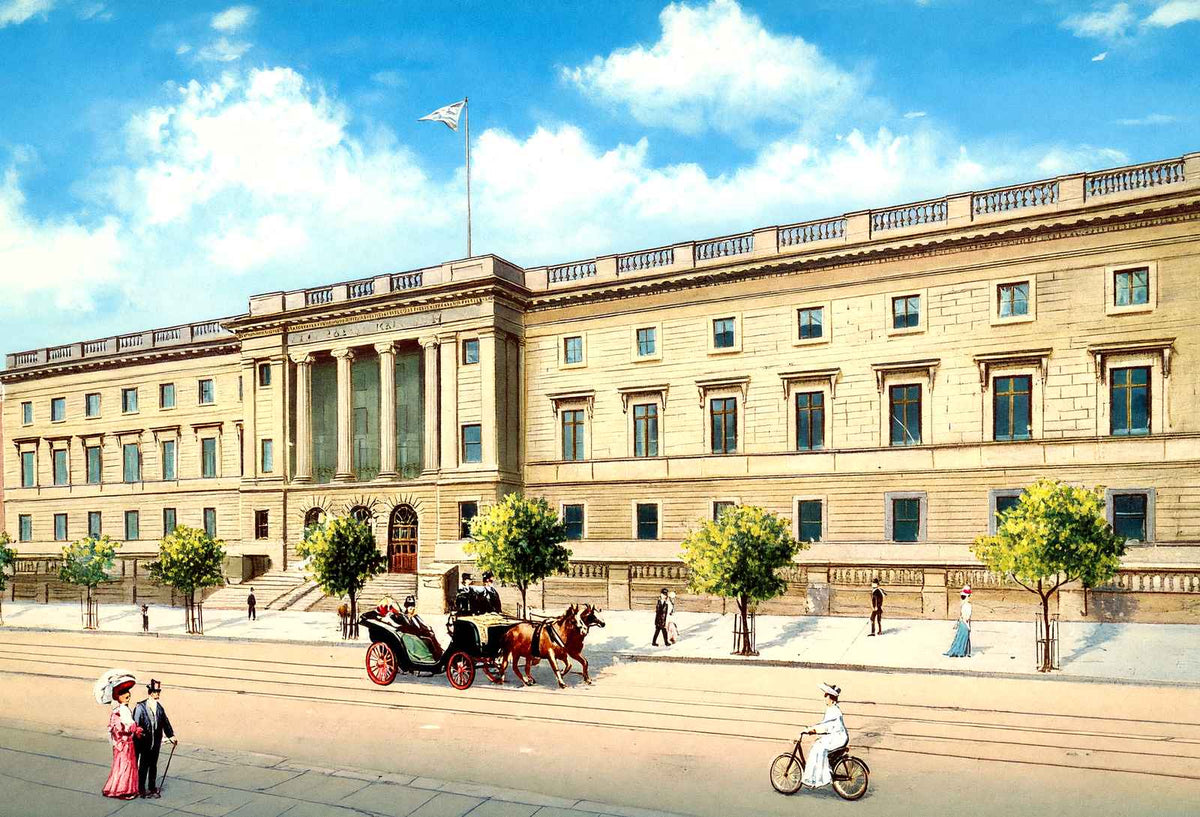 US Mint, Philadelphia PA in 1906 vintage print