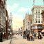 Patterson N Main Street, Paterson, NJ in 1905 vintage print
