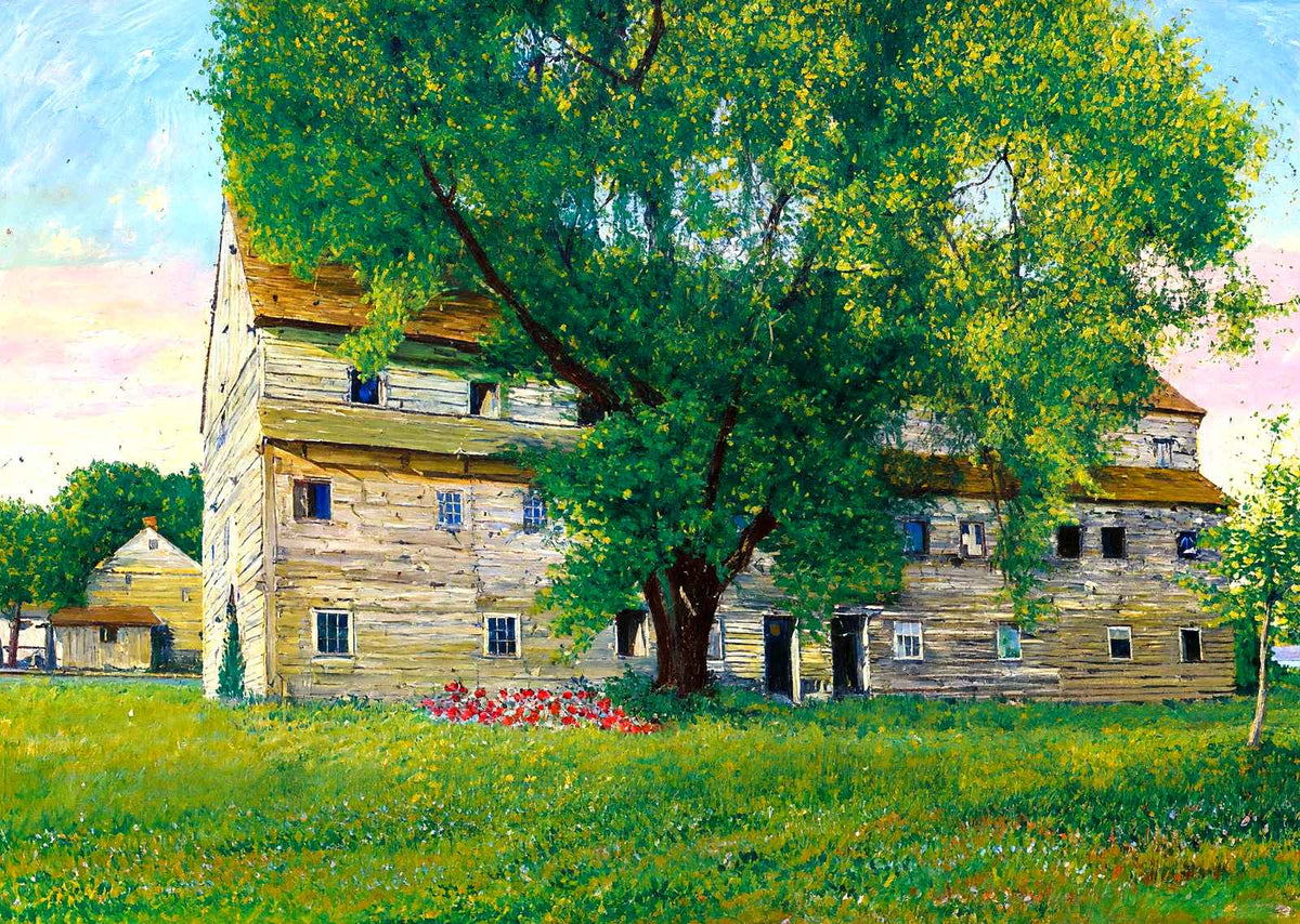 Brother House, Ephrata, PA in 1907 art print