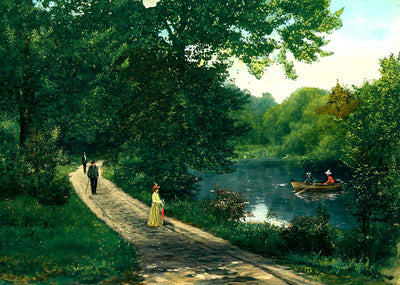 Williamson Park, Lancaster, PA in 1907 art print