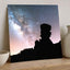 Rocky Silhouette with Stars, Tenerife, Spain by Sarah Smith Photo Print Wall Decor