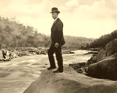 Narrows of the Yadkin, Salisbury NC in 1908 photo print