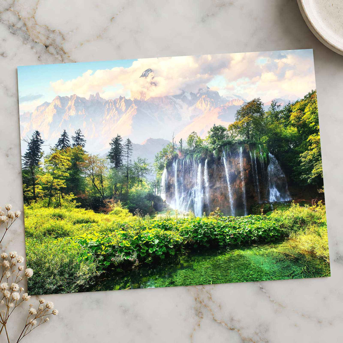 Plitvice Lakes National Park, Croatia Photo Print Wall Decor