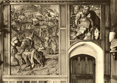Return of Sara Tapestry, Jerusalem Chamber restored photo print