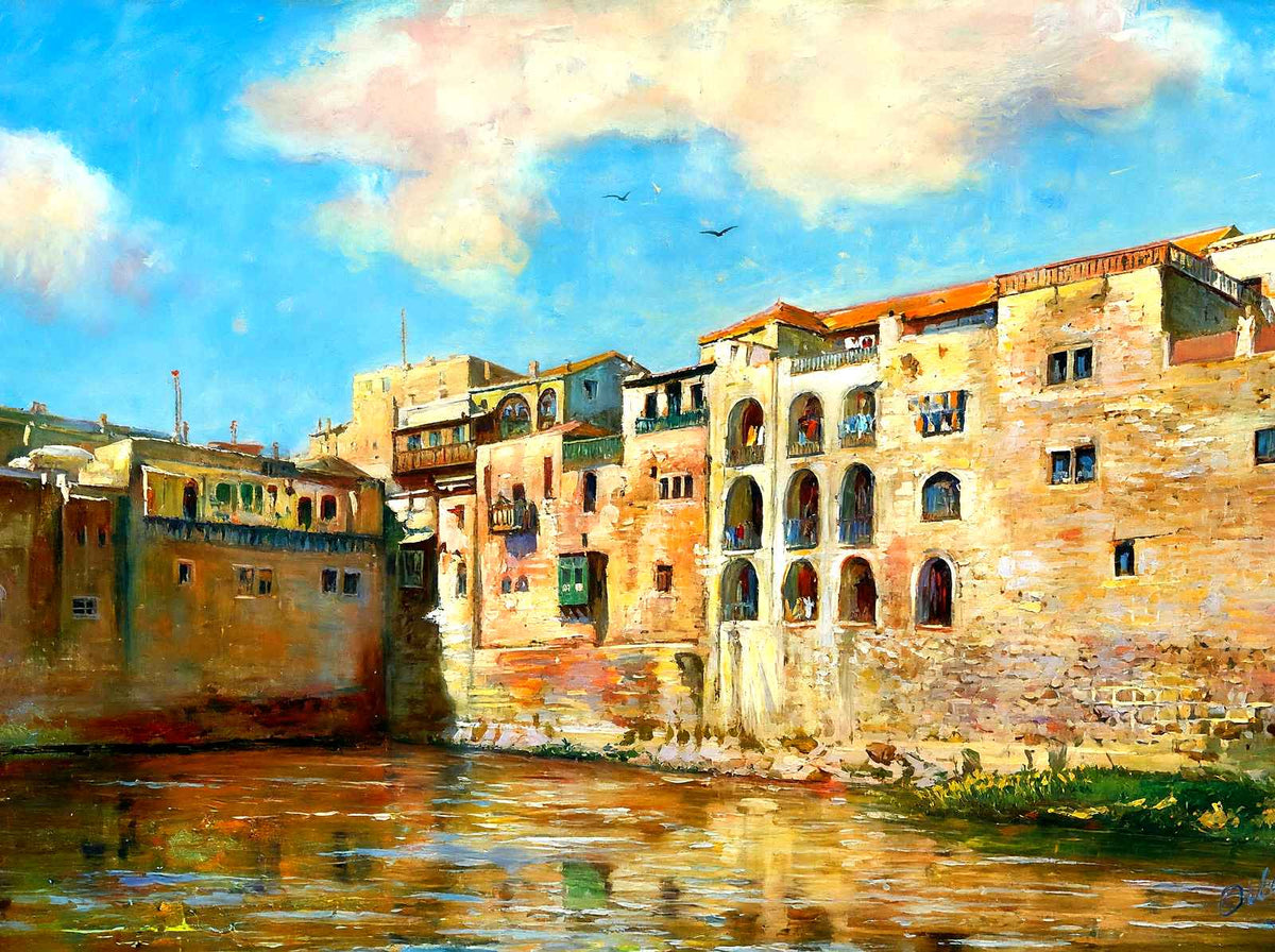 Pool of Hezekiah, Jerusalem art print