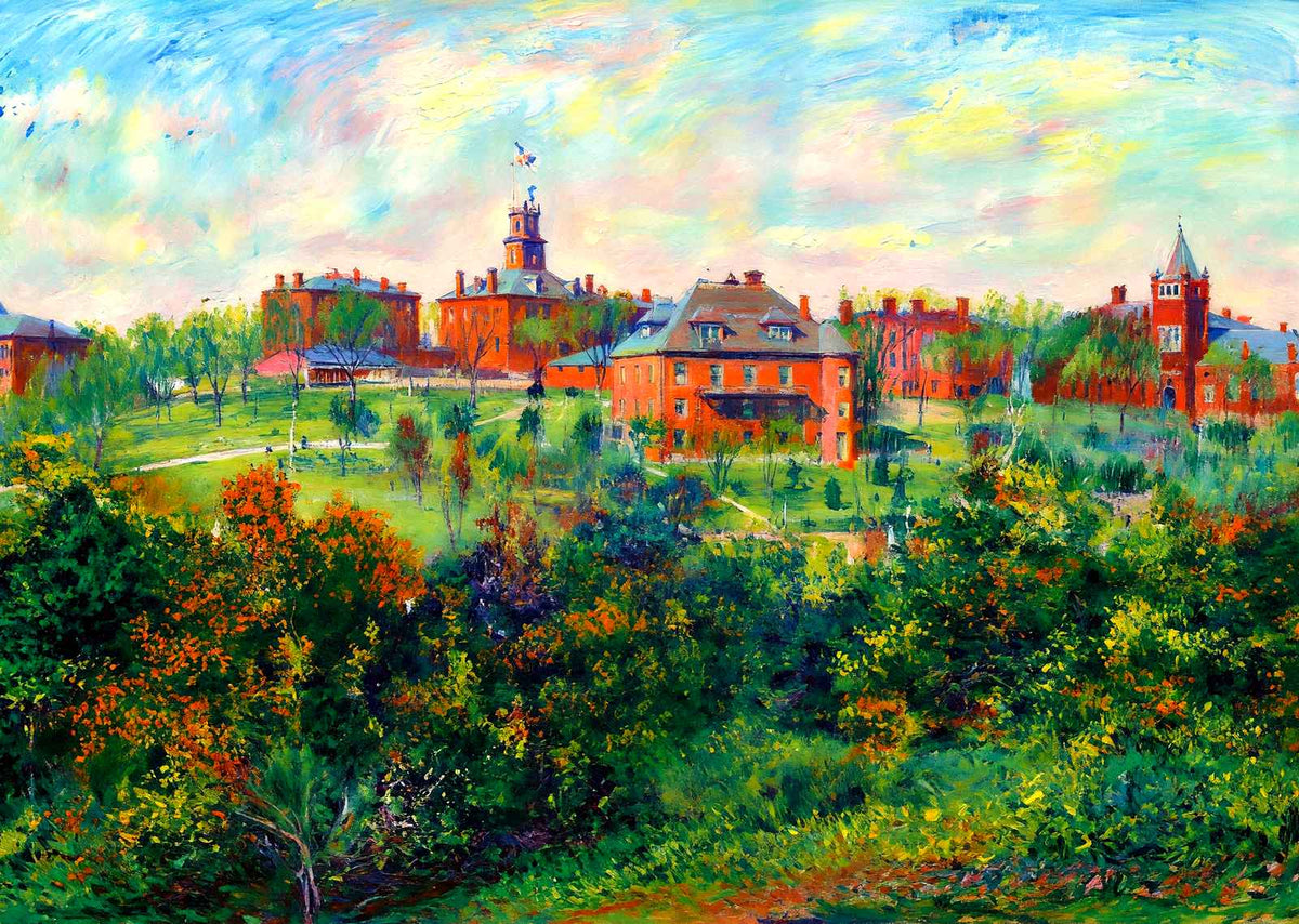 University of Tennessee, Knoxville, TN (1907) art print
