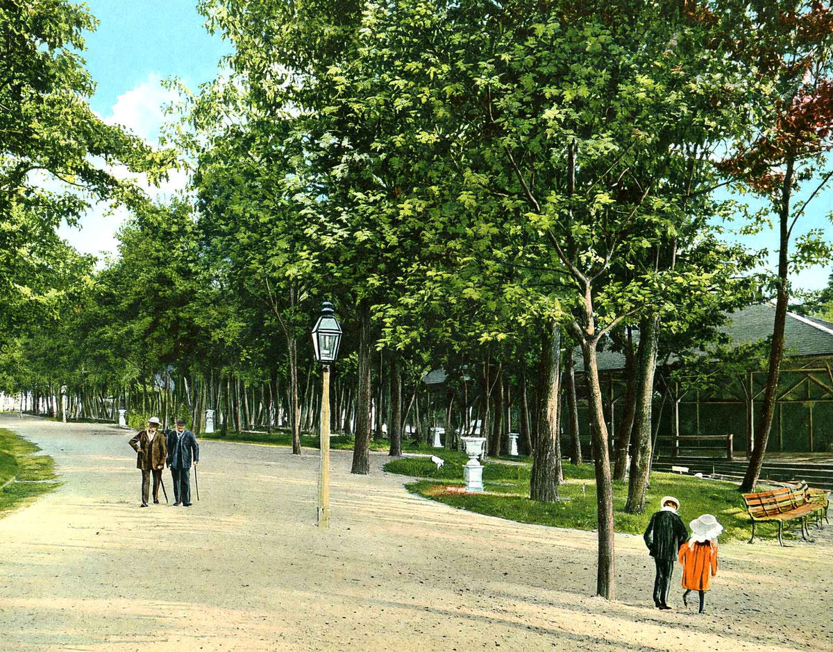 Pen Mar Park, Pen Mar PA in 1908 vintage print