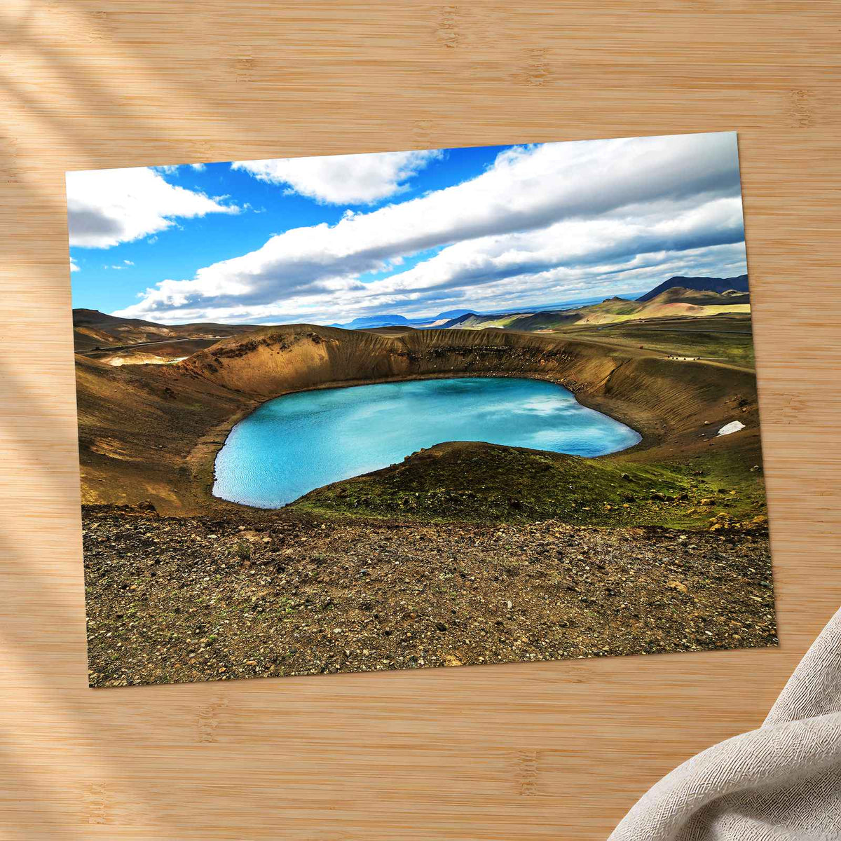 Lake in Iceland Photo Print Wall Decor