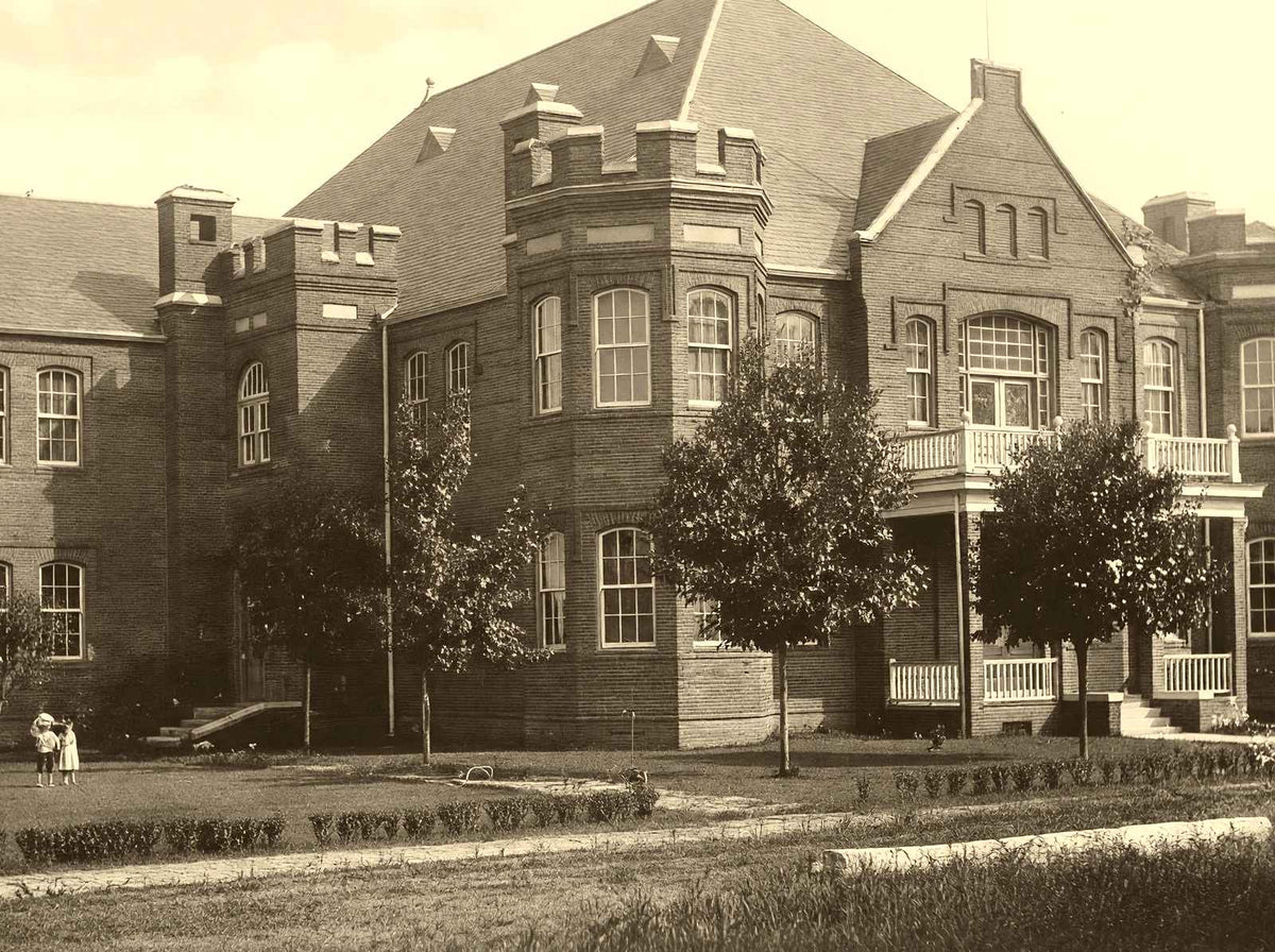Historic Salisbury High School, Salisbury NC vintage photo print