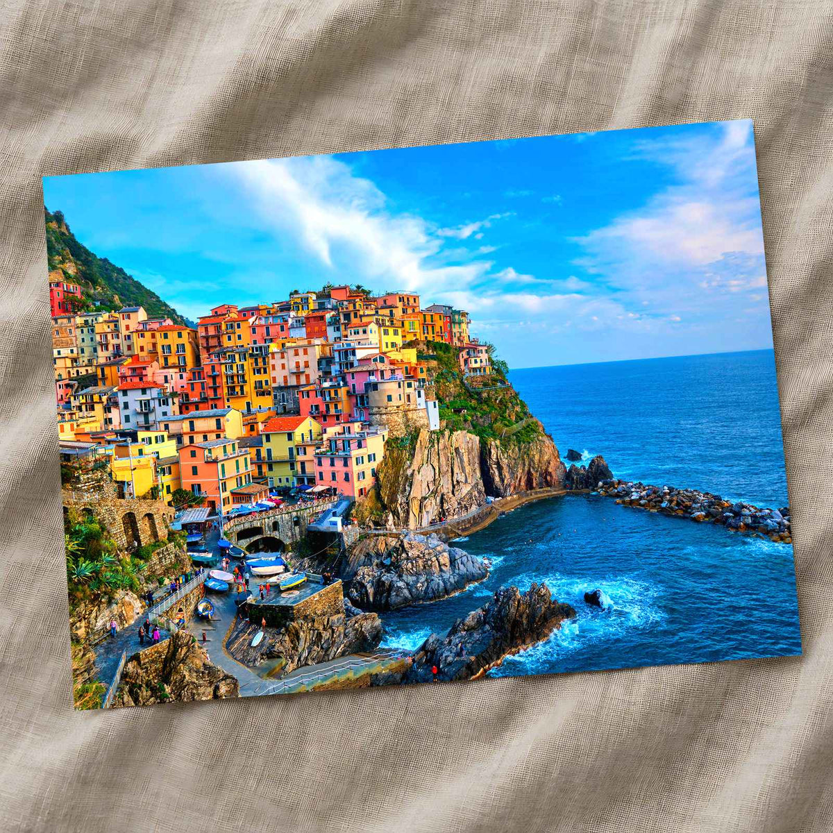 Cinque Terre National Park, Liguria, Italy Photo Print Wall Decor