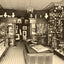 The O.K. Art Store, Bradford, PA in 1904 restored photo print