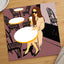 Woman Enjoying Coffee at Paris Cafe Art Print Wall Decor
