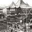 Willow Pattern Tea House, Shanghai, China restored photo print