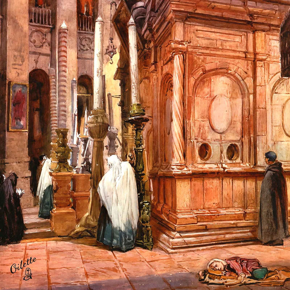 Holy Sepulchre Rotunda and Chapel, Jerusalem art print