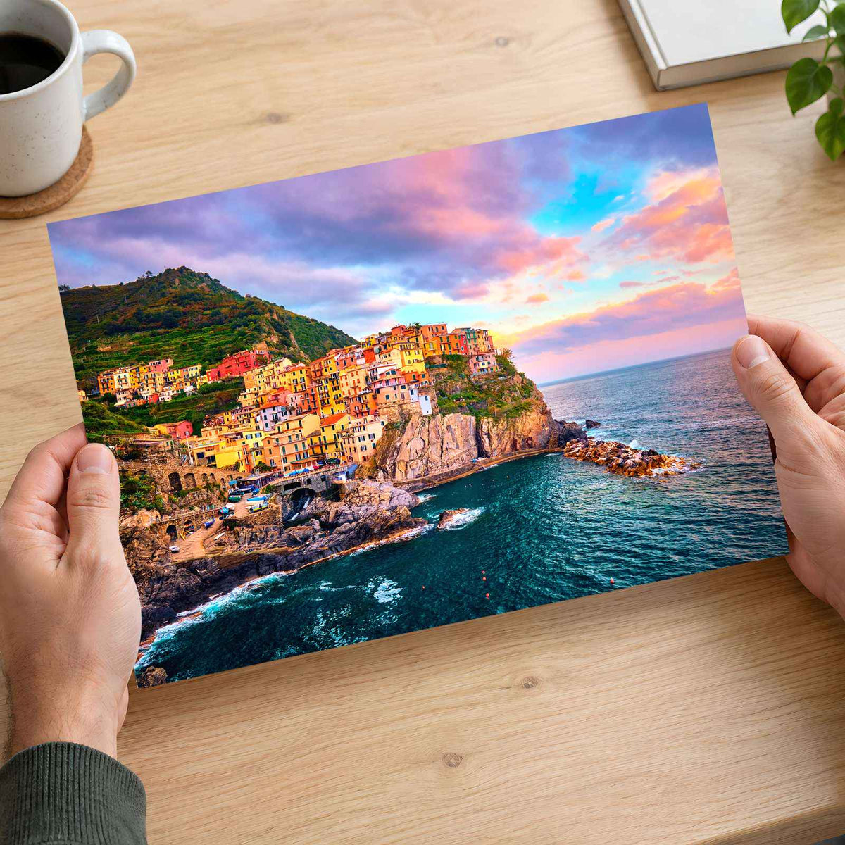 Manarola Village, Italy Photo Print Wall Decor