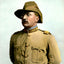 Theodore Roosevelt as a Rough Rider in 1906 vintage print