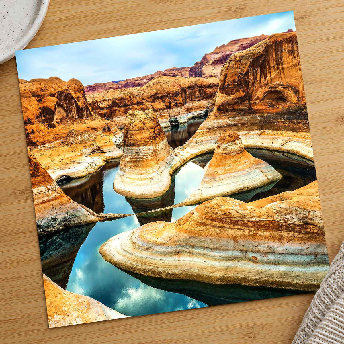 Reflection Canyon in Utah Photo Print Wall Decor