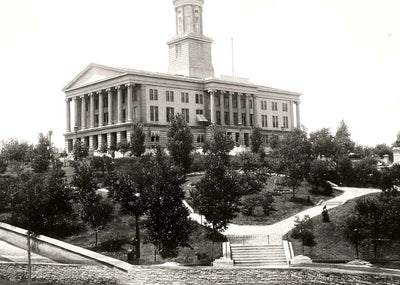 Historic State Capitol Nashville TN in 1906 vintage photo print