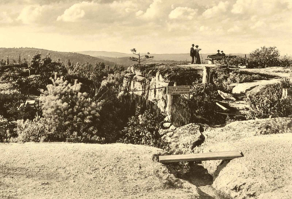 Rock City, Bradford, PA in 1904 restored photo print