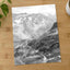 French Alps with Road, Black and White by Annie Spratt Photo Print Wall Decor