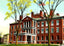 State Hospital, Harrisburg, PA 1907 vintage print