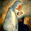A Peaceful Christmas in 1910 art print
