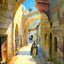 Via Dolorosa, Jerusalem art print